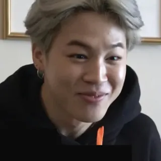 🌸 a04d4e88 Jimin Jimin, BTS, K-Pop, chanteur, idole telegram sticker