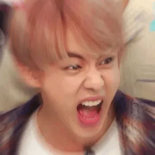 🔥 0ab55ddc boos, schreeuwen, roepen, portret, gezichtsuitdrukking telegram sticker