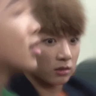 🔥 41a73b10 Jungkook kpop, bts, jungkook, meme, grappig, reactie telegram sticker