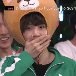 🔥 4be64ead LIVE man, persoon, livestream, entertainment, K-pop telegram sticker