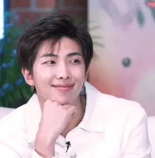 🍃 1f9ffb59 RM RM, BTS, 韩流, 歌手, 音乐, 偶像 telegram sticker