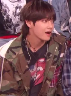 🍃 37ab2a39 人, 迷彩, 夹克, 时尚 telegram sticker