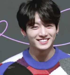 🍃 ae4396ee AMANDA 人, 微笑, 肖像, 男人, 韩国 telegram sticker