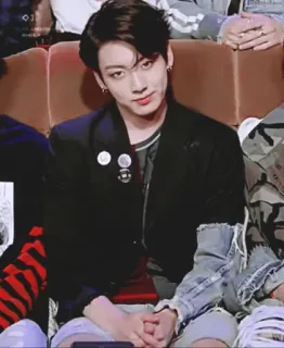 🍃 feadda11 Jungkook K-pop, 防弹少年团, 歌手, 田柾国, 韩国流行音乐 telegram sticker
