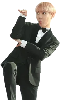 💁 8819bcbd man, suit, celebrity, kpop, entertainer, person telegram sticker
