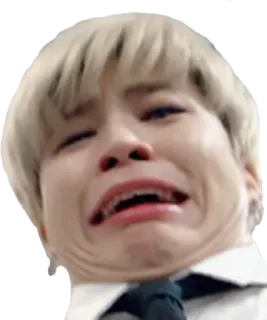 😖 a93da790 crying, sad, expression, face, upset, emotional telegram sticker