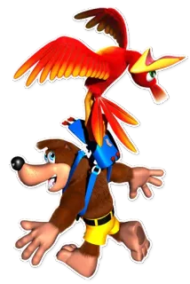 BanjoKazooie telegram stickers