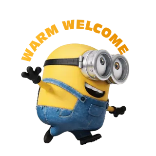 😅 0a10e809 Minion Despicable Me Minion, Desenho animado, Amarelo, Engraçado, Personagem, Animação telegram sticker