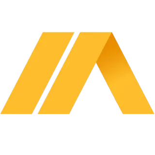 😟 b0389fe7 Logotipo, Letra M, Abstrato, Geométrico, Forma, Empresa telegram sticker