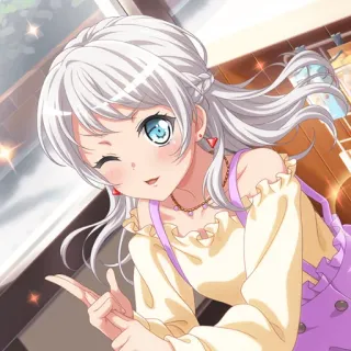 😈 ac91e086 アニメガール, ウインク, かわいい, 漫画, キャラクター, イラスト telegram sticker