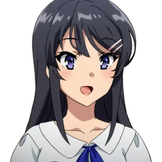 😀 366b19d0 Anime, Kreskówka, Kobieta, Dziewczyna, Postać telegram sticker
