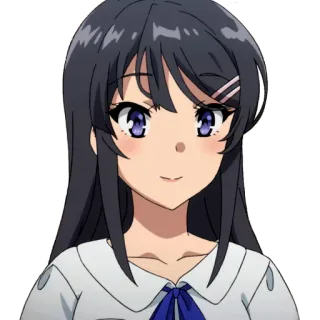 🙂 69962843 Anime, Dziewczyna, Kreskówka, Postać, Kobieta, Portret telegram sticker