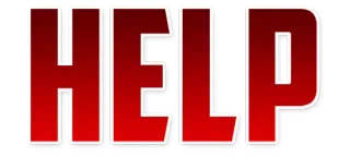 ⛔ 247eafdc HELP 帮助, 请求, 协助 telegram sticker