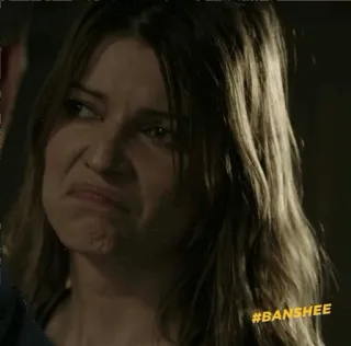 ☹ 32f57836 Banshee #Banshee émission télé, drame, banshee, série whatsapp sticker