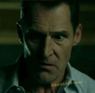 😧 580a5a32 Banshee #BANSHEEfinal série TV, Banshee, homme, visage, série télévisée whatsapp sticker
