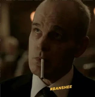 🚬 7ebe4bd6 Banshee #BANSHEE Banshee, Fumer, Cigarette, Série TV, Personnage whatsapp sticker
