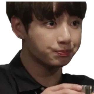 😒 23632f72 Jungkook kpop, айдол, певец, чонгук, bts, мем whatsapp sticker