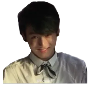 😏 372bcc42 @hourie! человек, улыбка, портрет, мужчина, мальчик whatsapp sticker