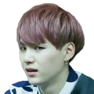 😃 401154c4 Suga kpop, айдол, певец, мин юнги, bts, азиат, мужчина whatsapp sticker