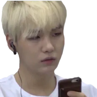 😐 dad01683 человек, мужчина, телефон, наушники, мужской, блондин, портрет whatsapp sticker