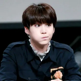 😳 fa06bc5d Suga Suga, Min Yoongi, BTS, K-Pop, Sänger, Musiker telegram sticker