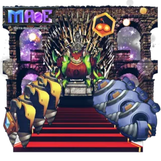 🤴 9d18594f MAGE 法师, 幻想, 电子游戏, 王座, 怪物, 太空 whatsapp sticker