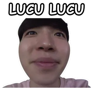 😂 743b4f88 LUCU LUCU смешной, мем, азиатский, выражение, милый, забавный whatsapp sticker