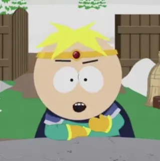 😠 1cc0789b Butters Stotch South Park Butters, South Park, Postać, Kreskówka telegram sticker