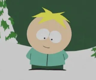 🙂 b4340997 Butters Stotch South Park South Park, Butters, Butters Stotch, Kreskówka, Animowany telegram sticker