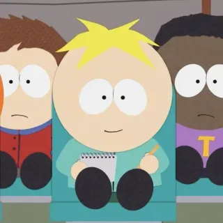 😇 cf075d1a Butters South Park Butters, South Park, Kreskówka, Postać, Serial TV telegram sticker