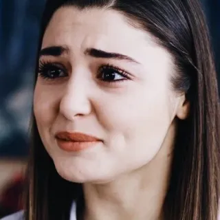 😫 2c430e74 crying, sad, upset, emotional, woman, portrait telegram sticker