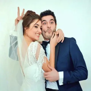 👰 8f1be8f3 wedding, bride, groom, couple, love, marriage, celebration telegram sticker