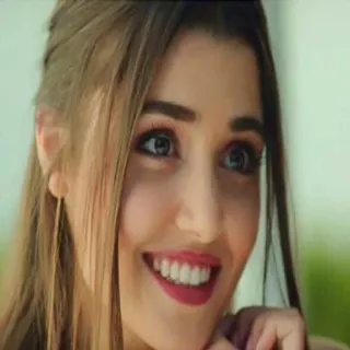 😁 c74b03b1 woman, smiling, portrait, face, beautiful, person, happy, pretty telegram sticker