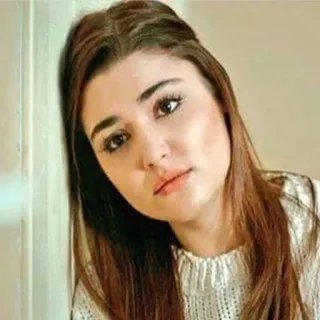 😓 ed0aea17 woman, portrait, person, face, hair, sweater, beauty telegram sticker