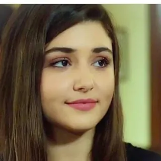 🙂 edbbf770 woman, portrait, girl, beauty, person, face, brunette, young telegram sticker