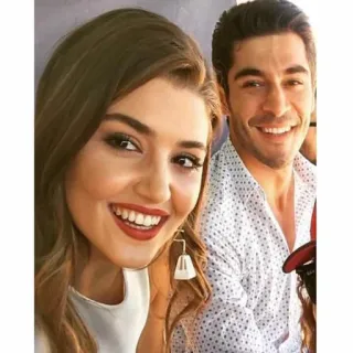 😁 f78af2fb couple, smiling, selfie, portrait, people, happy telegram sticker