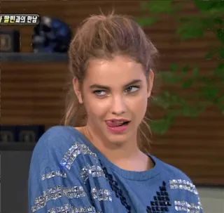 ✨ 92aa16c9 Frau, Person, Gesicht, Zunge, Ausdruck, lustig telegram sticker