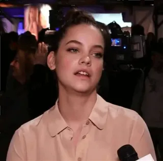 ✨ bc0d6db1 Barbara Palvin Frau, Model, Schauspielerin, Promi, Porträt, Person telegram sticker