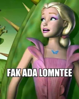 🧘‍♂ a7016fad FAK ADA LOMNTEE 攻撃的, ミーム, テキスト, キャラクター telegram sticker