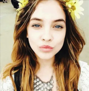 🐾 0ad38bef 女人, 自拍, 肖像, 花, 女孩 telegram sticker