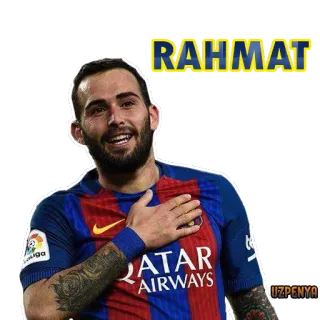 ✋ 4c0ae796 RAHMAT bóng đá, bóng bầu dục, vận động viên, thể thao, Rahmat, cầu thủ telegram sticker