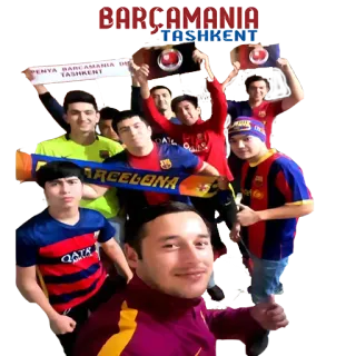 👍 46eacd16 BARCAMANIA TASHKENT Barça, Barcellona, Club di calcio, Tifosi, Calcio, Barcamaina whatsapp sticker