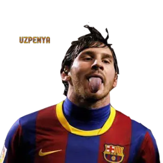 😝 78010948 Lionel Messi UZPENYA calcio, giocatore, sport, atleta, calciatore whatsapp sticker