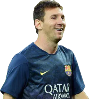 😉 931eeeca QATAR AIRWAYS messi, calcio, calcio, atleta, fc barcelona, qatar airways whatsapp sticker