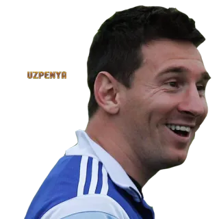 😁 a32b25f1 Lionel Messi UZPENYA calcio, sport, atleta, football americano whatsapp sticker