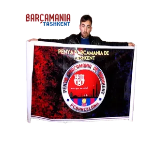 ⚽ d577b181 BARCAMANIA TASHKENT, PENYA BARCAMANIA DE TASHKENT, FC BARCELONA Barça, Barcellona, FC Barcelona, Club di calcio, Squadra sportiva, Tashkent whatsapp sticker