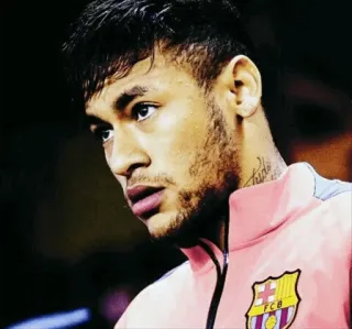 😐 3a919232 Neymar futebol, futebol, jogador, atleta, Neymar, FC Barcelona whatsapp sticker