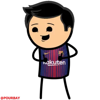 👍 e46e063c @POURBAY Kartun, Karakter, Orang, Animasi, Stiker telegram sticker