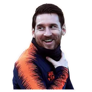 🙂 0e8fed9a Lionel Messi calcio, football, atleta, Messi, Argentina telegram sticker