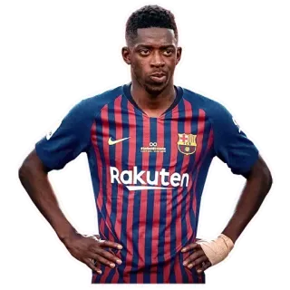 😠 31dac468 calcio, Dembélé, giocatore, sport, calcio telegram sticker